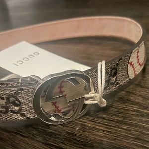 Children’s Gucci Belt - Baseball edition